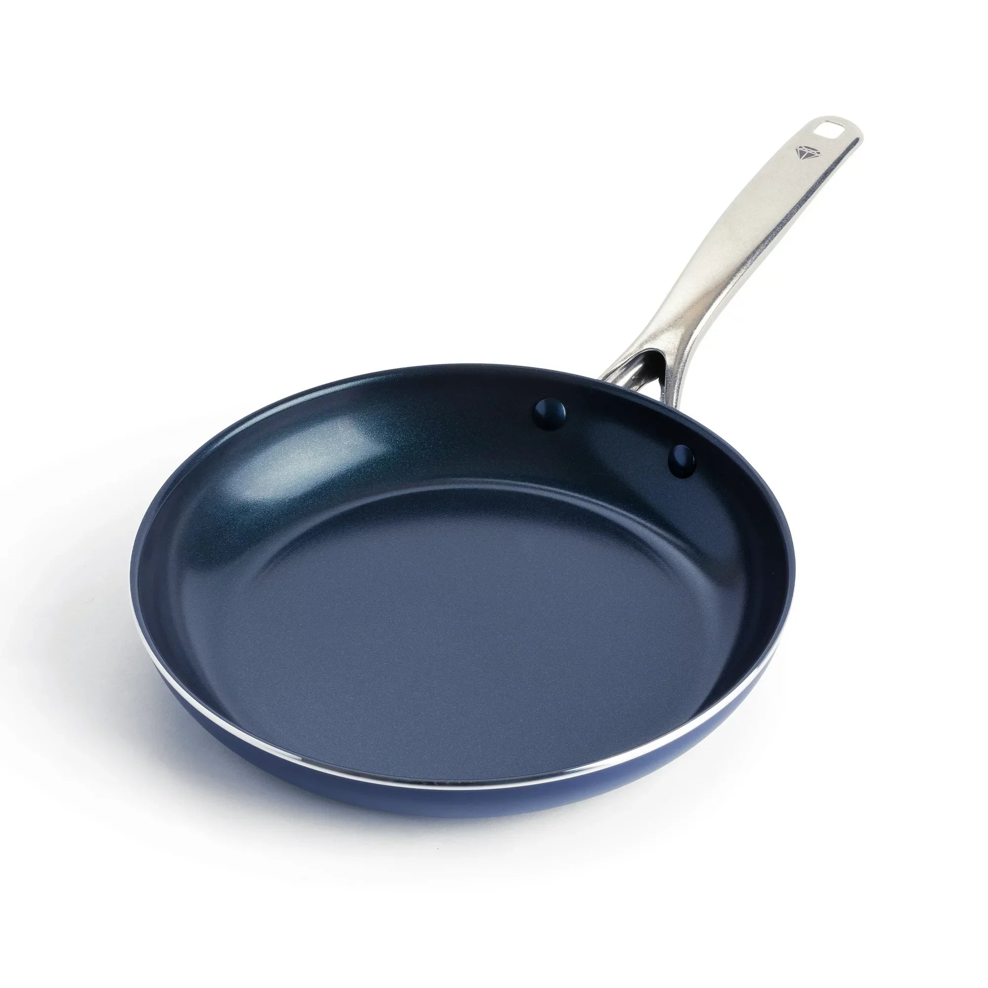 Blue Diamond Toxin Free Ceramic Nonstick Safe Open Frypan/Skillet, 10
