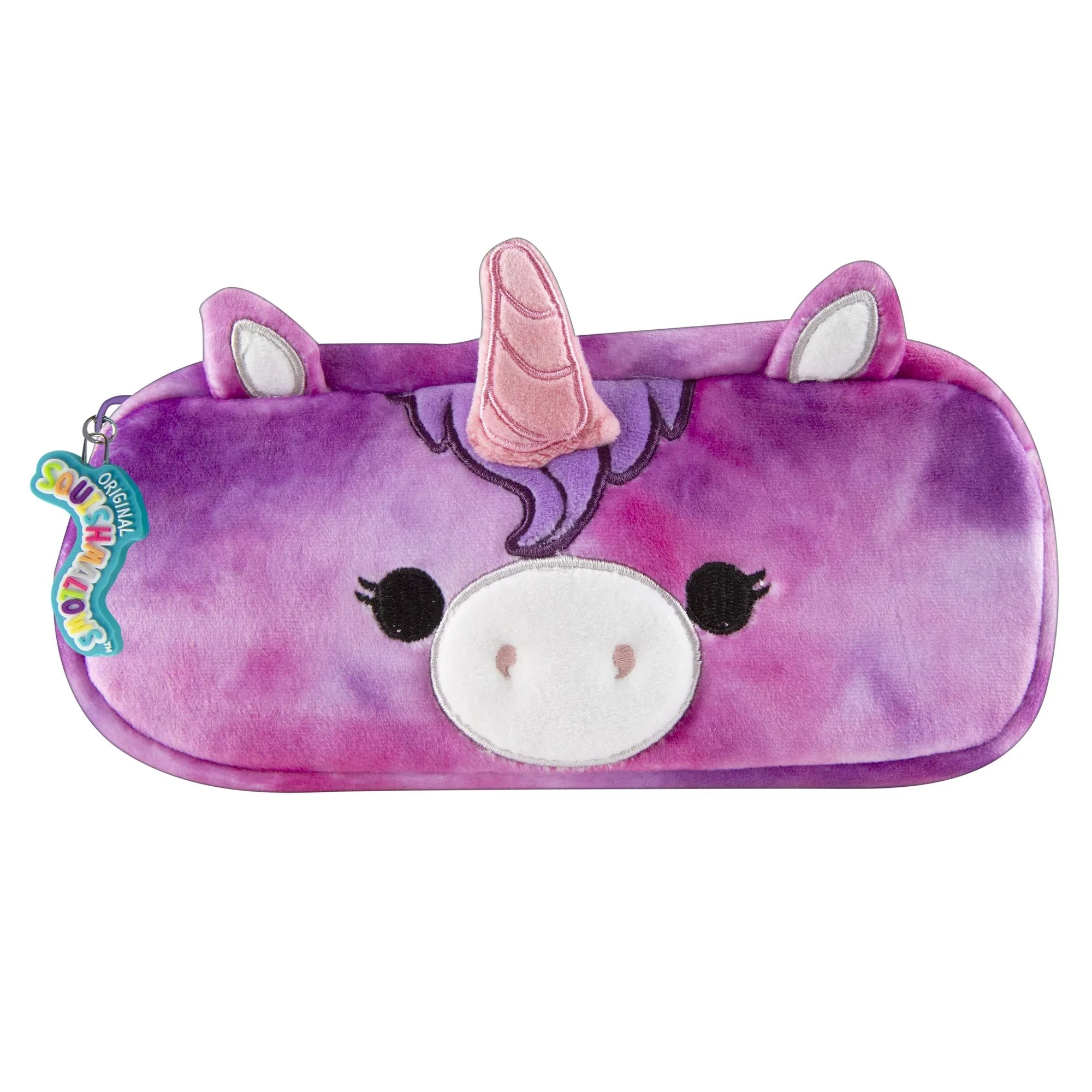 Squishmallows New Lola the Unicorn Pencil Pouch, Pink and Purple, New - Amado Deals - wholesale and distributors with free shipping in United States