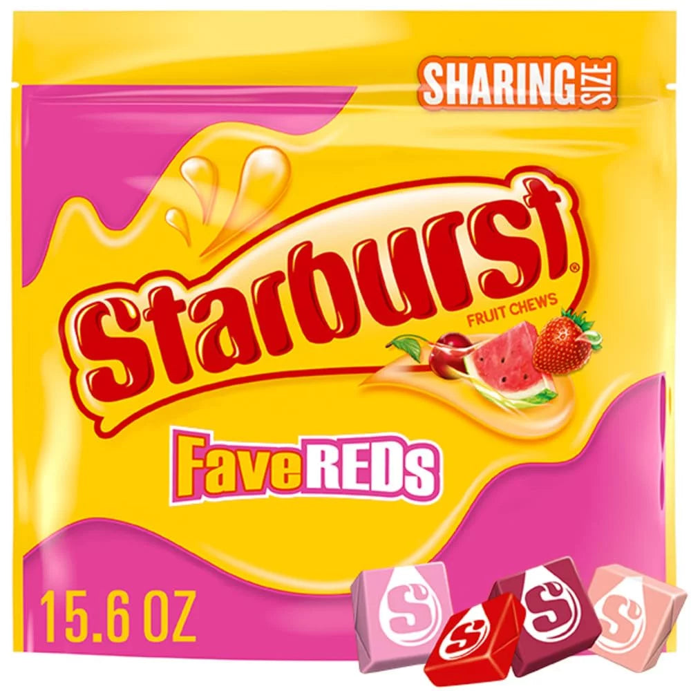 Starburst Favereds Valentine's Day Sharing Size Chewy Candy, 15.6 oz Bag - Amado Deals - wholesale and distributors with free shipping in United States