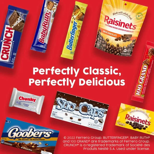 100 Grand Crispy Milk Chocolate with Caramel, Fun Size Candy Bars, 10 oz - Amado Deals - wholesale and distributors with free shipping in United States