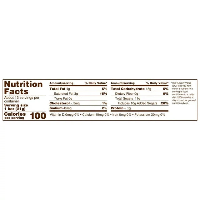 100 Grand Crispy Milk Chocolate with Caramel, Fun Size Candy Bars, 10 oz - Amado Deals - wholesale and distributors with free shipping in United States