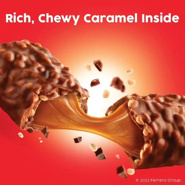 100 Grand Crispy Milk Chocolate with Caramel, Fun Size Candy Bars, 10 oz - Amado Deals - wholesale and distributors with free shipping in United States