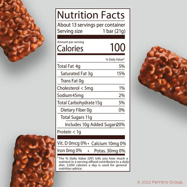 100 Grand Crispy Milk Chocolate with Caramel, Fun Size Candy Bars, 10 oz - Amado Deals - wholesale and distributors with free shipping in United States