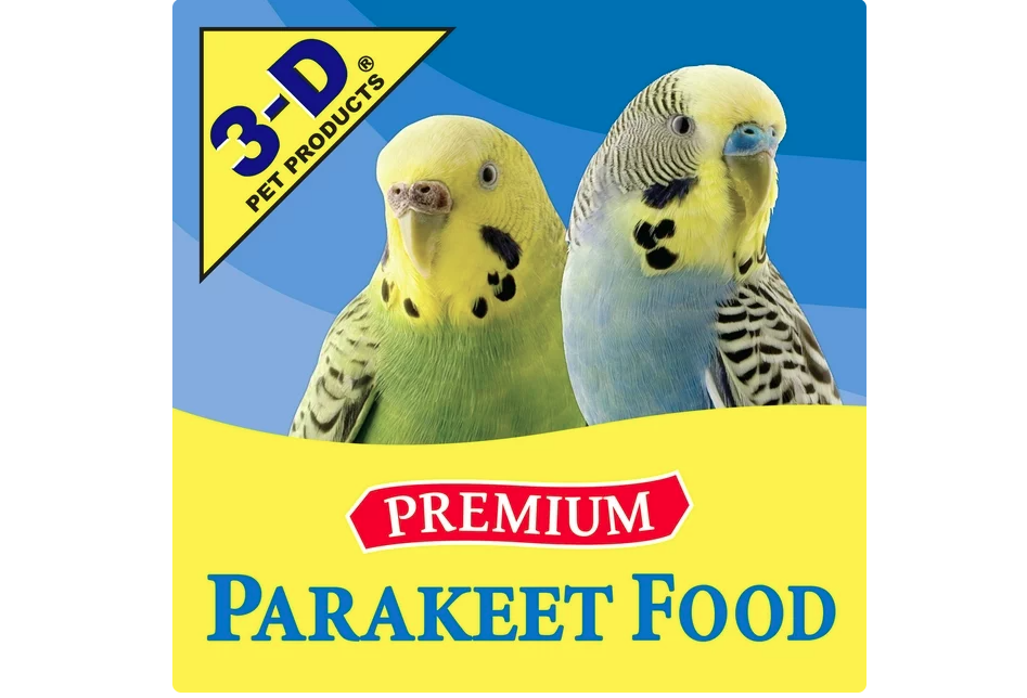 3-D Pet Products Premium Parakeet Food, with Probiotics, 5.0 lb. Stay Fresh Jar, for Daily Feeding - Amado Deals - wholesale and distributors with free shipping in United States