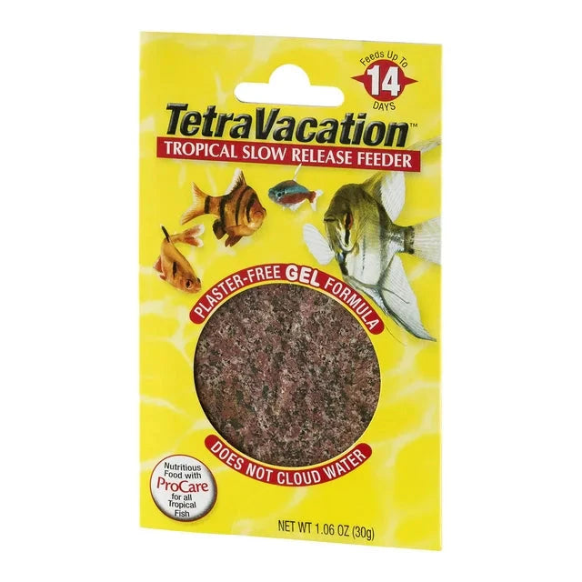 (4 pack) Tetra Vacation Tropical Feeding Block 1.06 Ounce, Feeds Fish up to 14 Days - Amado Deals - wholesale and distributors with free shipping in United States