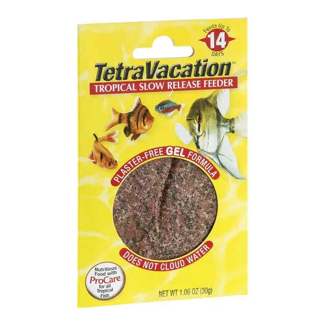 (4 pack) Tetra Vacation Tropical Feeding Block 1.06 Ounce, Feeds Fish up to 14 Days - Amado Deals - wholesale and distributors with free shipping in United States