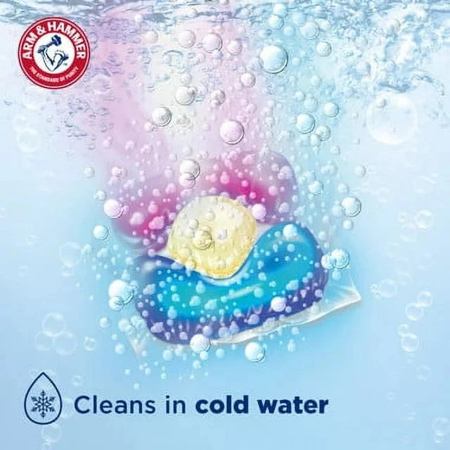 ARM & HAMMER Plus OxiClean with Odor Blasters 5-in-1 Fresh Burst Laundry Detergent Power Paks, 42 Count Bag - Amado Deals - wholesale and distributors with free shipping in United States