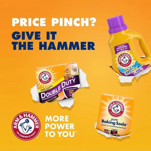 ARM & HAMMER Plus OxiClean with Odor Blasters 5-in-1 Fresh Burst Laundry Detergent Power Paks, 42 Count Bag - Amado Deals - wholesale and distributors with free shipping in United States