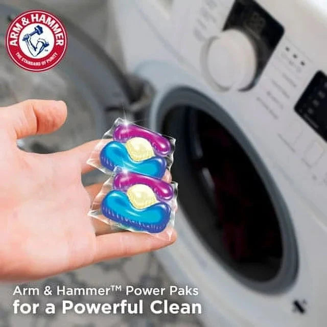 ARM & HAMMER Plus OxiClean with Odor Blasters 5-in-1 Fresh Burst Laundry Detergent Power Paks, 42 Count Bag - Amado Deals - wholesale and distributors with free shipping in United States