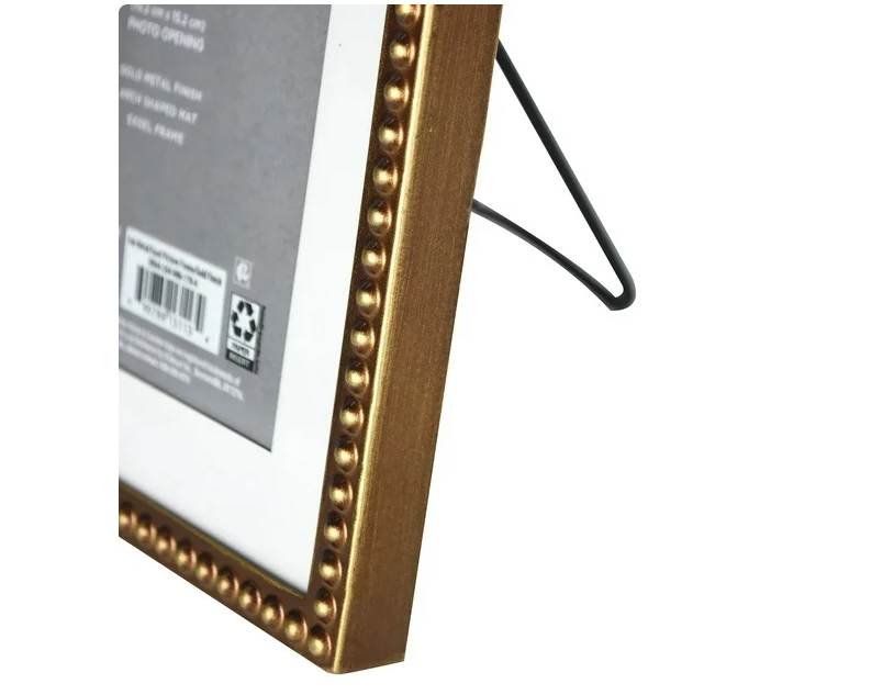 Better Homes & Gardens 5x7 Primrose Tabletop Picture Frame, Gold - Amado Deals - wholesale and distributors with free shipping in United States
