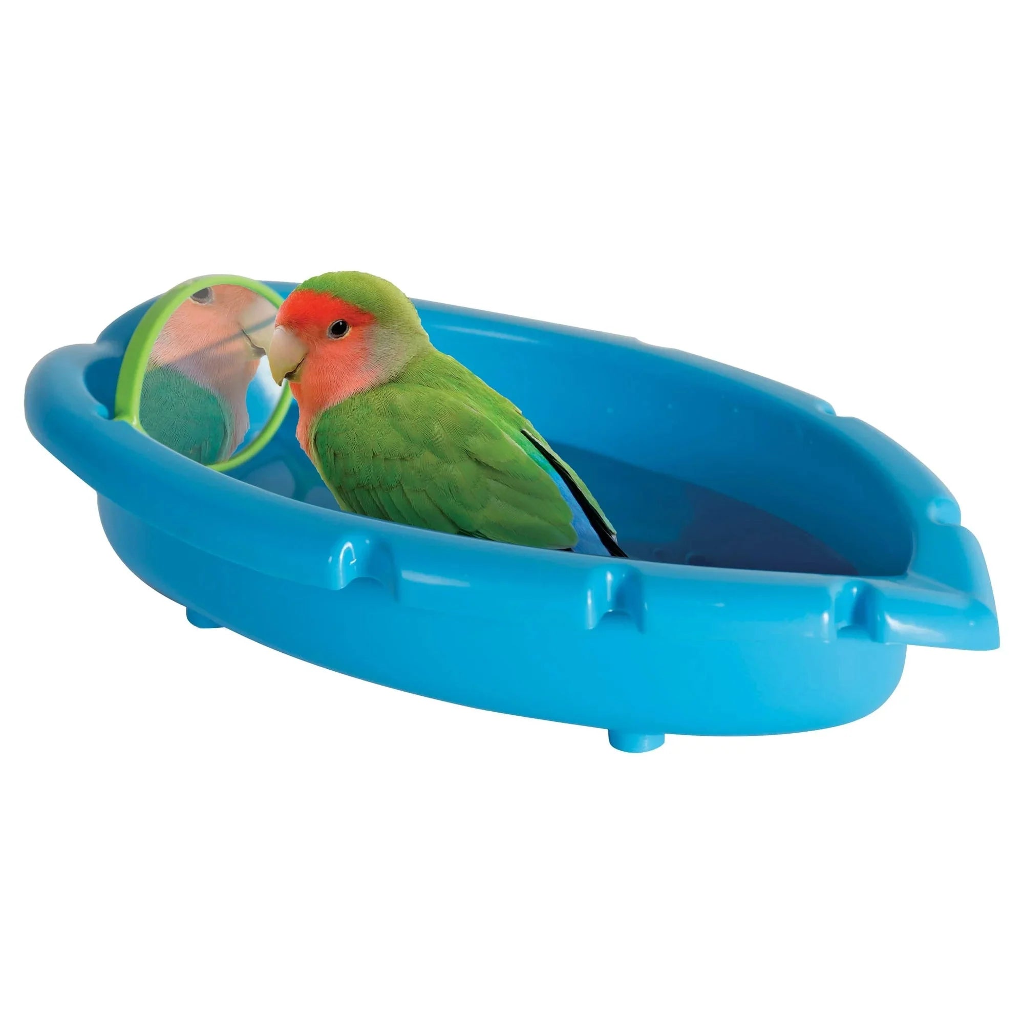 Caitec Featherland Paradise Birdie Bath Tub for Small Birds - Amado Deals - wholesale and distributors with free shipping in United States