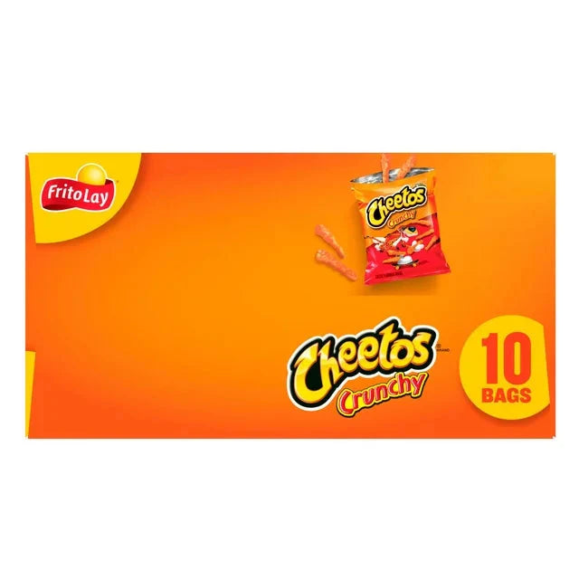 Cheetos Crunchy Cheese Flavored Snacks, 1 oz, 10 Count - Amado Deals - wholesale and distributors with free shipping in United States