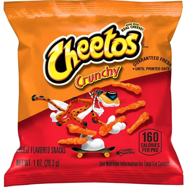 Cheetos Crunchy Cheese Flavored Snacks, 1 oz, 10 Count - Amado Deals - wholesale and distributors with free shipping in United States