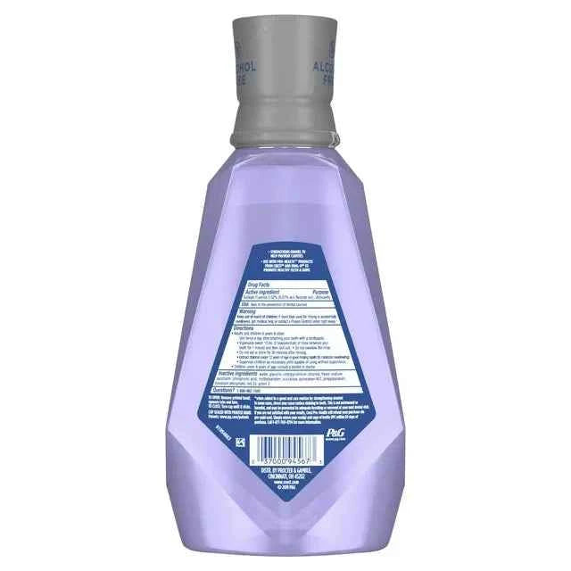 Crest Pro Health Advanced Mouthwash, Alcohol Free, Enamel, Mint, 33.8 fl oz