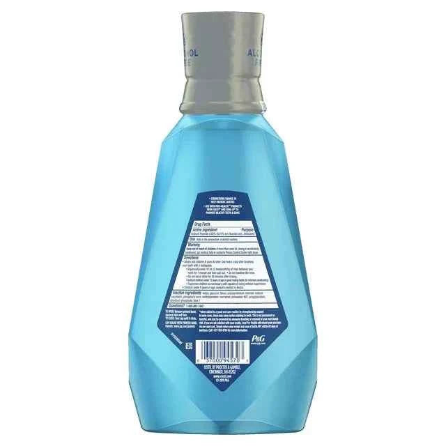 Crest Pro Health Advanced Mouthwash, Alcohol Free, Fresh Mint, 33.8 fl oz