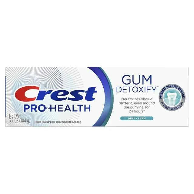 Crest Pro-Health Gum Detoxify Toothpaste, Deep Clean, 3.7 oz