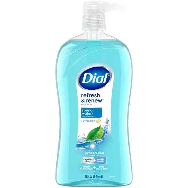 Dial Body Wash, Refresh & Renew Spring Water, 32 fl oz