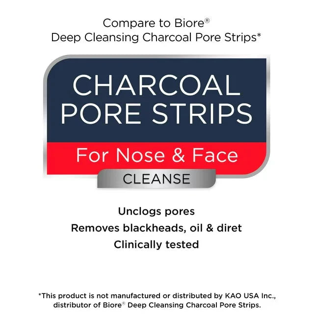 Equate Beauty Charcoal Pore Strips for Nose & Face Combo Pack, 14 Count - Amado Deals - wholesale and distributors with free shipping in United States