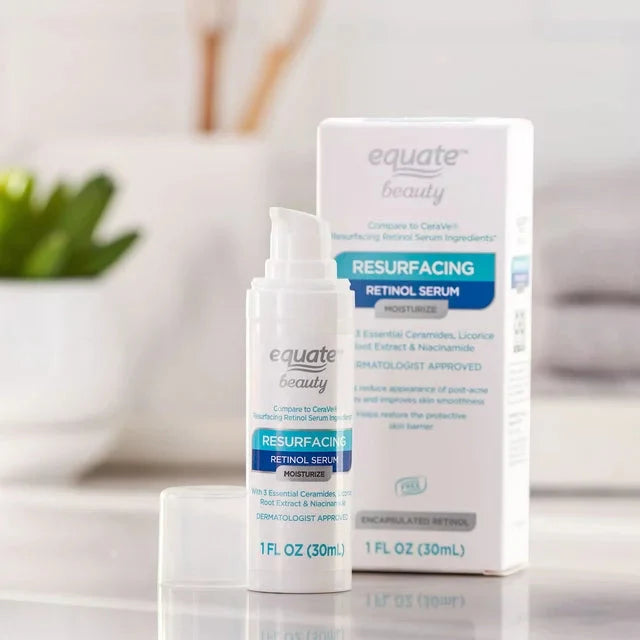 Equate Beauty Resurfacing Retinol Serum, 1 oz - Amado Deals - wholesale and distributors with free shipping in United States