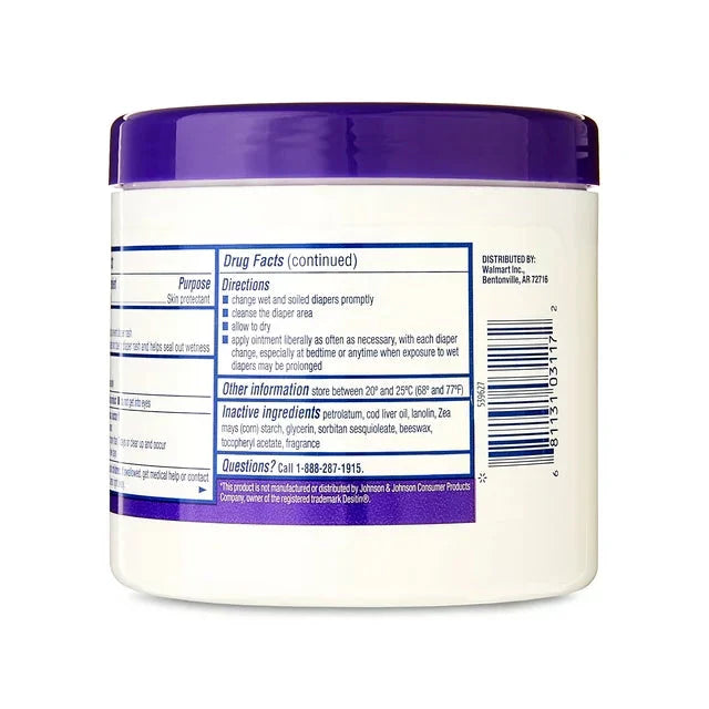 Equate Diaper Rash Relief Maximum Strength 16 Oz (2 pack) - Amado Deals - wholesale and distributors with free shipping in United States