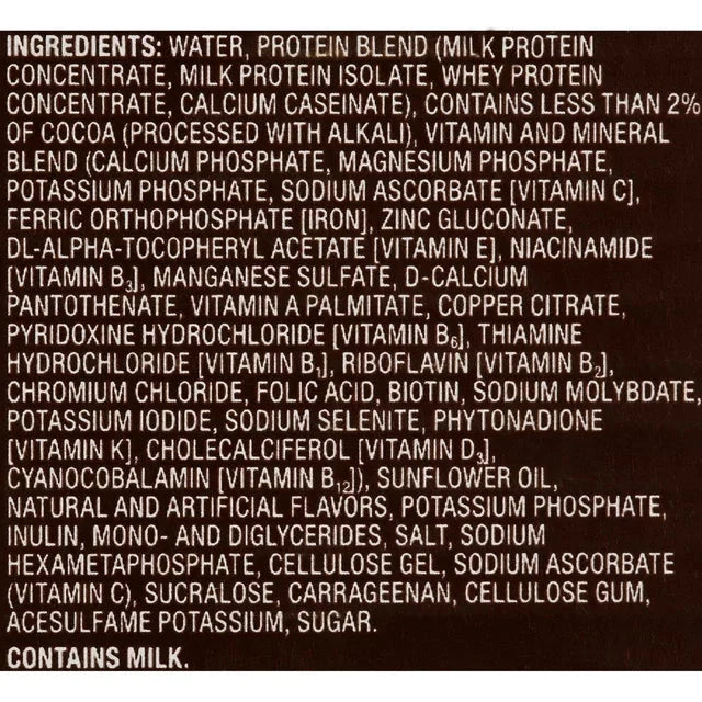 Equate High Performance Protein Nutrition Shake, Chocolate, 11 fl oz, 4 Ct - Amado Deals - wholesale and distributors with free shipping in United States