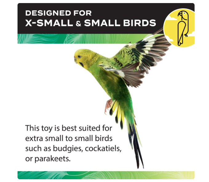 Featherland Paradise Parakeet Swing - Amado Deals - wholesale and distributors with free shipping in United States