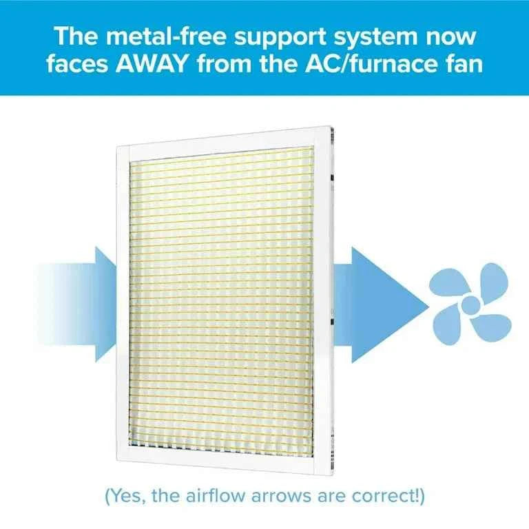 Filtrete 16x25x1 Air Filter, MPR 300 MERV 5, Clean Living Dust Reduction, 4 Filters