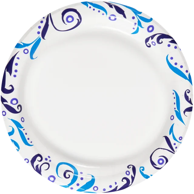 Great Value Everyday Strong, Soak Proof, Microwave Safe, Disposable Paper Plates, 10 in, Patterned, 100 Count - Amado Deals - wholesale and distributors with free shipping in United States