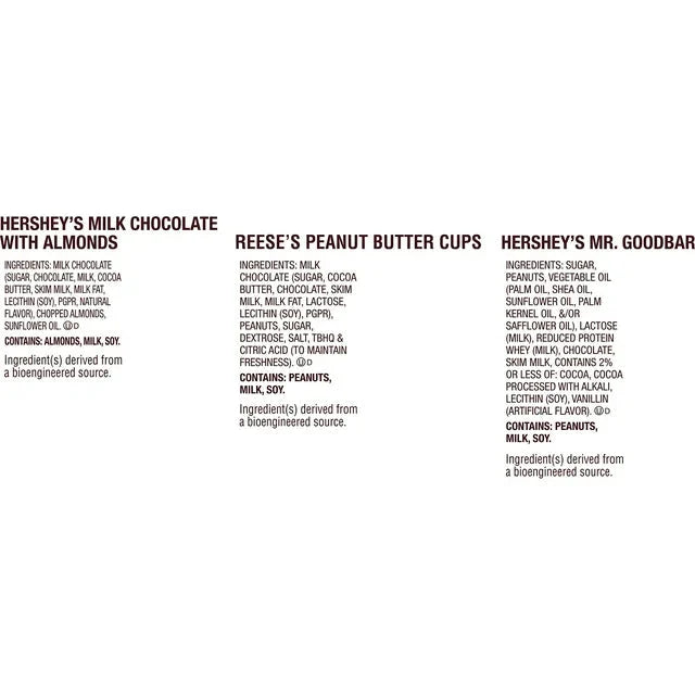 Hershey's And Reese's Assorted Chocolate Flavored Snack Size Candy, Party Pack 31.5 oz - Amado Deals - wholesale and distributors with free shipping in United States