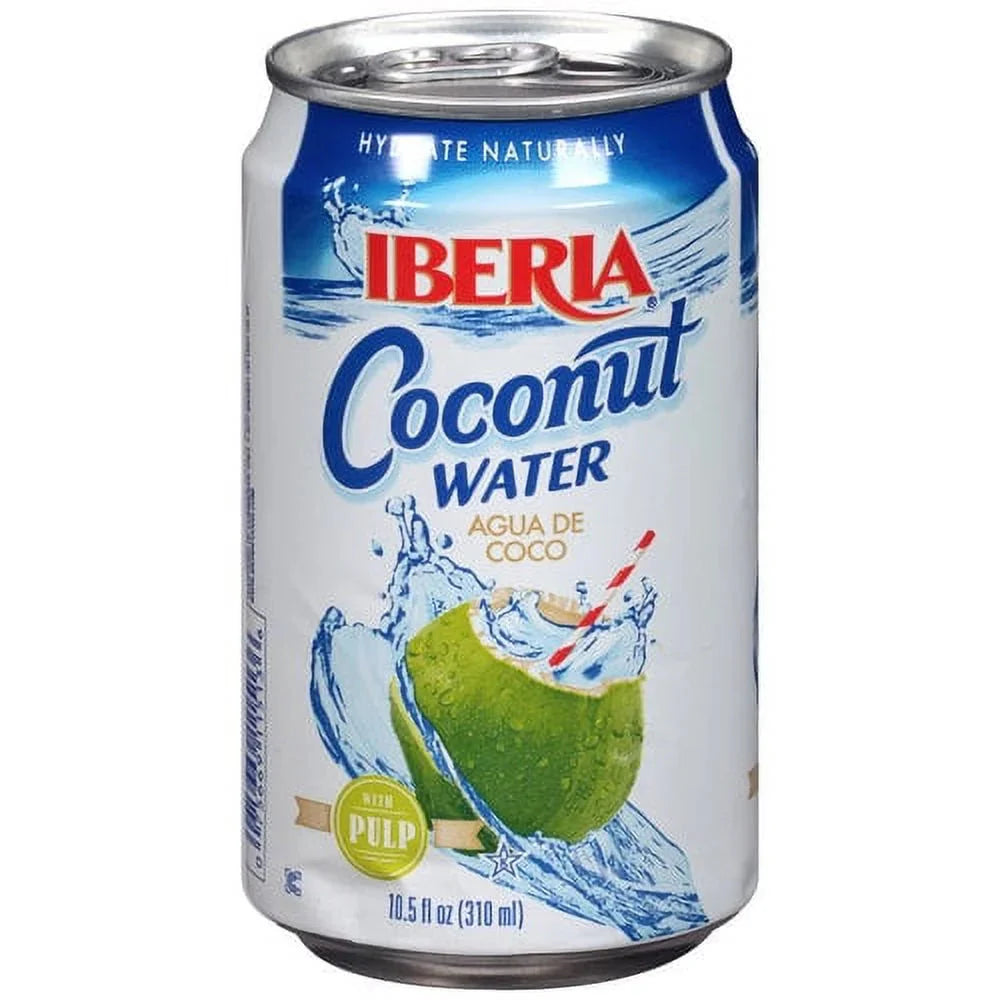 Iberia Coconut Water with Pulp, 10.5 fl oz - Amado Deals - wholesale and distributors with free shipping in United States