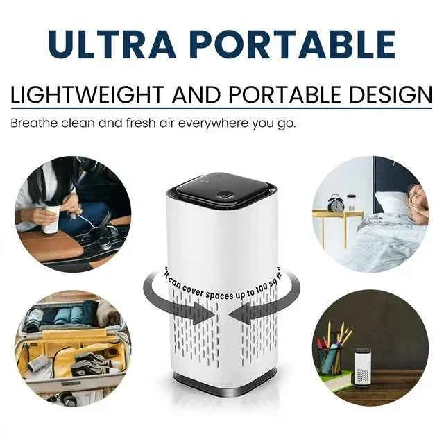 Kiki Pure Mini A1 HEPA USB-C Powered Air Purifier