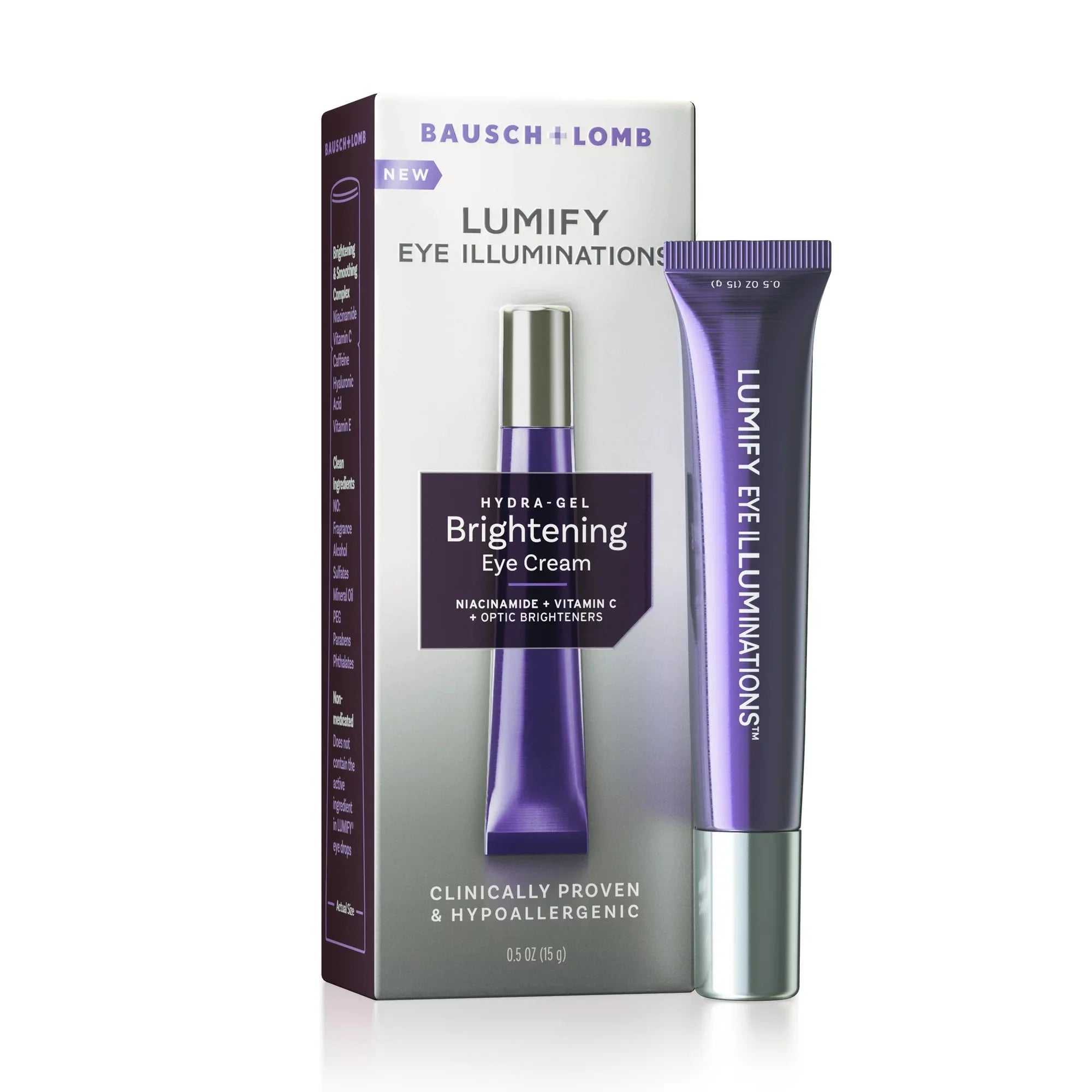 LUMIFY Eye Illuminations Hydra-Gel Brightening Eye Cream, Clinically Proven & Hypoallergenic, 15 g - Amado Deals - wholesale and distributors with free shipping in United States
