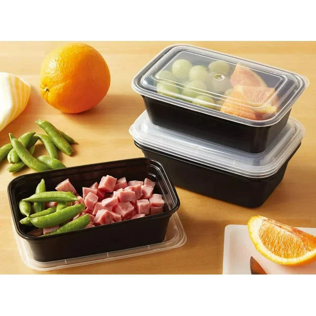 Mainstays 3 Cup Snack Meal Prep Container, 5 Pack - Amado Deals - wholesale and distributors with free shipping in United States