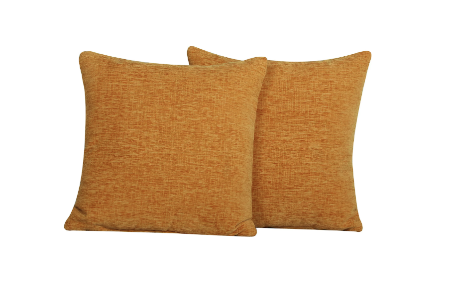 Mainstays Chenille Yellow Pillow 18''x18'', 2 Pack - Amado Deals - wholesale and distributors with free shipping in United States
