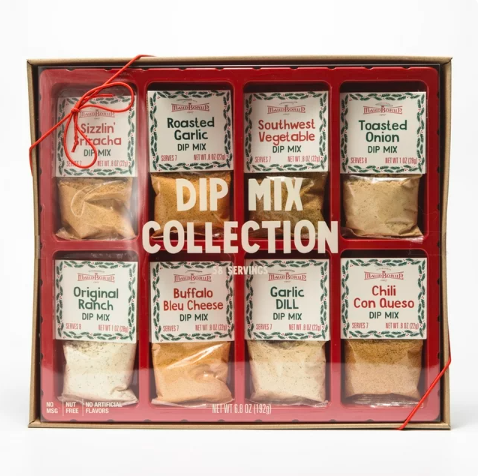 Maud Borup 8 Pack Dip Mix Sampler 6.8 oz, Gift Set - Amado Deals - wholesale and distributors with free shipping in United States