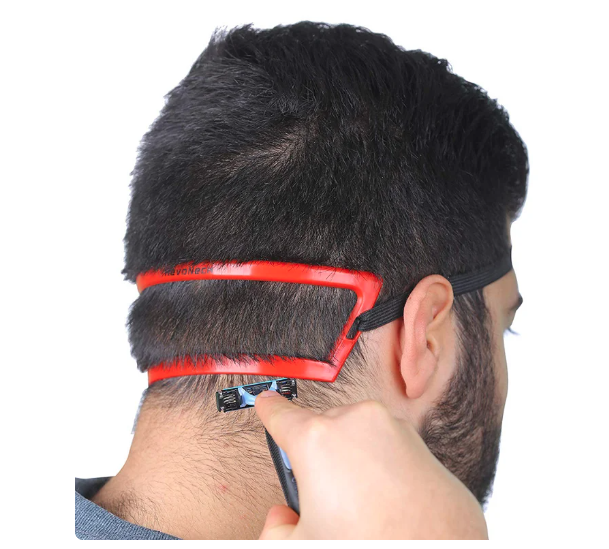 Men Neck Hair Trimming Ruler Neckline Guide Shaping Styling Beard Template Comb Neck Back Styler Shaping Ruler Barber Tools - Amado Deals - wholesale and distributors with free shipping in United States