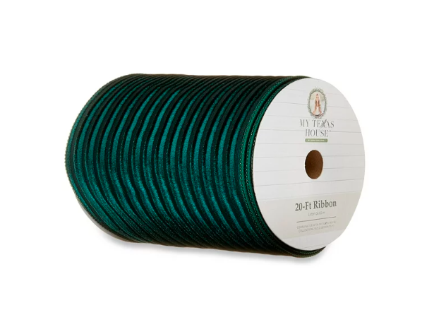 My Texas House Green Polyester Ribbon, 20‘ - Amado Deals - wholesale and distributors with free shipping in United States