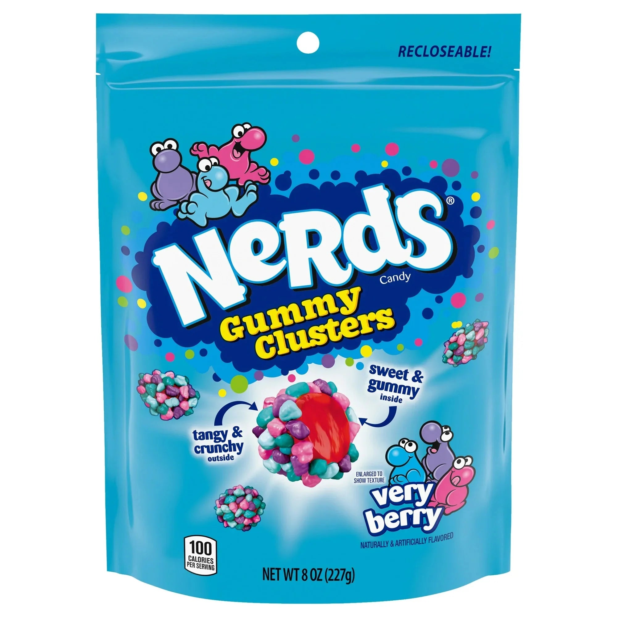 Nerds Gummy Cluster Very Berry 8 Oz - Amado Deals - wholesale and distributors with free shipping in United States