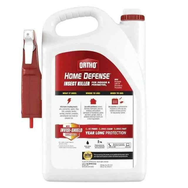 Ortho Home Defense Insect Killer for Indoor & Perimeter2, Controls Ants, Roaches, and More, 1 gal.