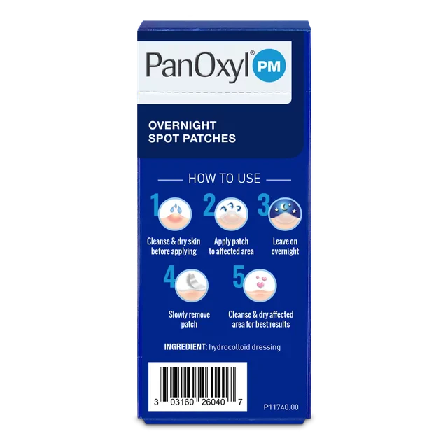 PanOxyl Overnight Spot Patches, Pimple Patch, Clear, 40 Patches - Amado Deals - wholesale and distributors with free shipping in United States