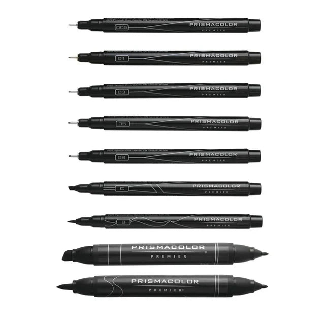Prismacolor Premier Advanced Hand Lettering Set with Illustration Markers, Art Pens, Pencils, Eraser and Tips Pamphlet, 13 Count - Amado Deals - wholesale and distributors with free shipping in United States