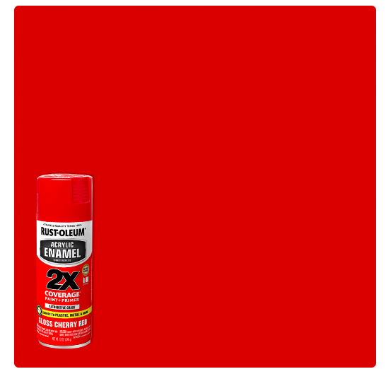 Red, Rust-Oleum Automotive Gloss Acrylic Enamel 2X Spray Paint-271920, 12 oz - Amado Deals - wholesale and distributors with free shipping in United States