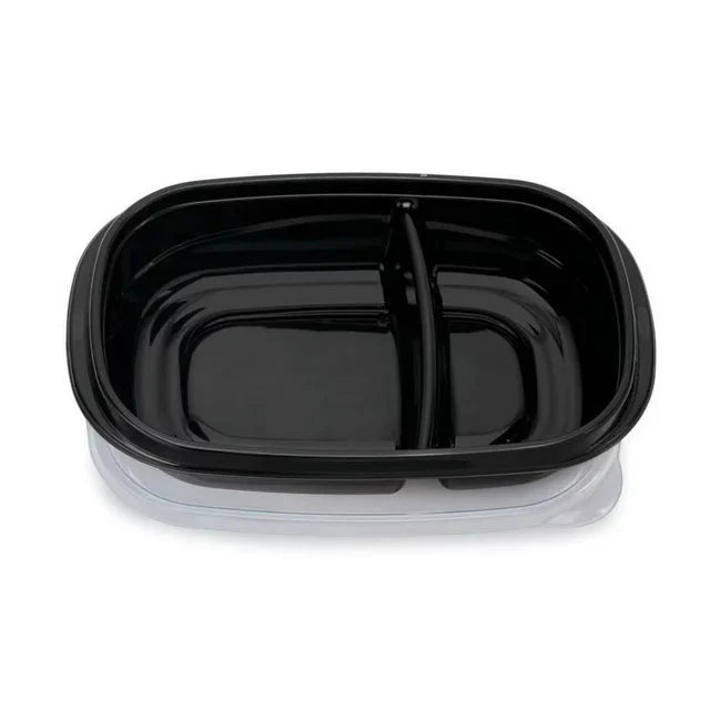 Rubbermaid TakeAlongs, 3.7 Cups, Meal Prep Food Storage Container with Built-In Divider, 20 Pieces - Amado Deals - wholesale and distributors with free shipping in United States