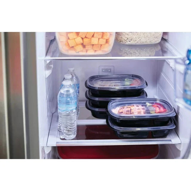 Rubbermaid TakeAlongs, 3.7 Cups, Meal Prep Food Storage Container with Built-In Divider, 20 Pieces - Amado Deals - wholesale and distributors with free shipping in United States