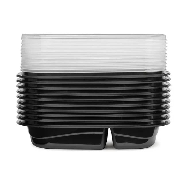 Rubbermaid TakeAlongs, 3.7 Cups, Meal Prep Food Storage Container with Built-In Divider, 20 Pieces - Amado Deals - wholesale and distributors with free shipping in United States