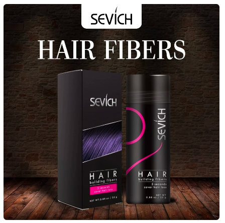 Sevich Hair Building Fiber Applicator Spray Instant Salon Hair Treatment Keratin Powders Hair Regrowth Fiber Thickening 10 color - Amado Deals - wholesale and distributors with free shipping in United States
