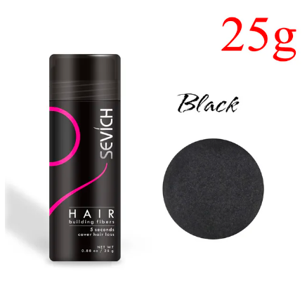 Sevich Hair Building Fiber Applicator Spray Instant Salon Hair Treatment Keratin Powders Hair Regrowth Fiber Thickening Black color - Amado Deals - wholesale and distributors with free shipping in United States