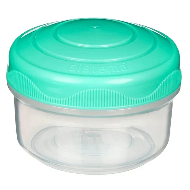 Sistema To Go, Set of 3, Mini Bites Round Food Storage Container - Amado Deals - wholesale and distributors with free shipping in United States