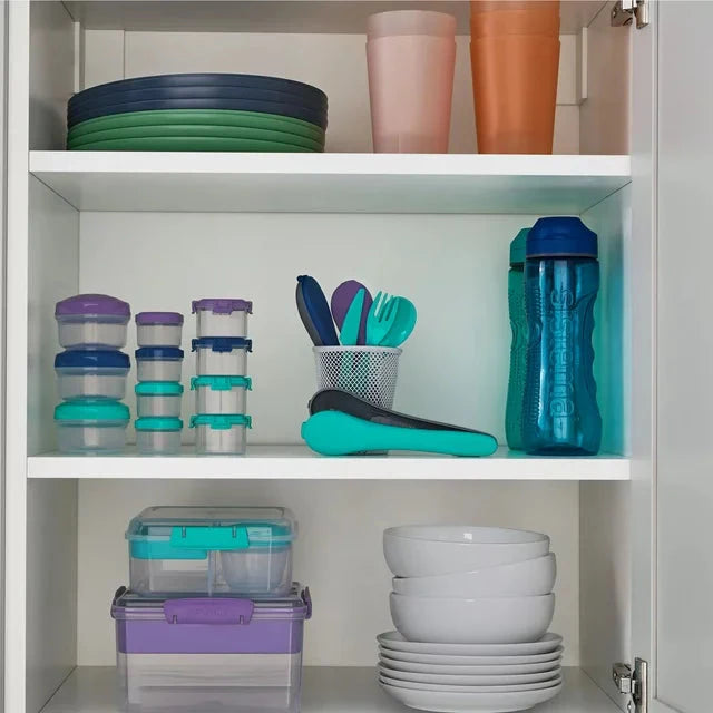 Sistema To Go, Set of 3, Mini Bites Round Food Storage Container - Amado Deals - wholesale and distributors with free shipping in United States