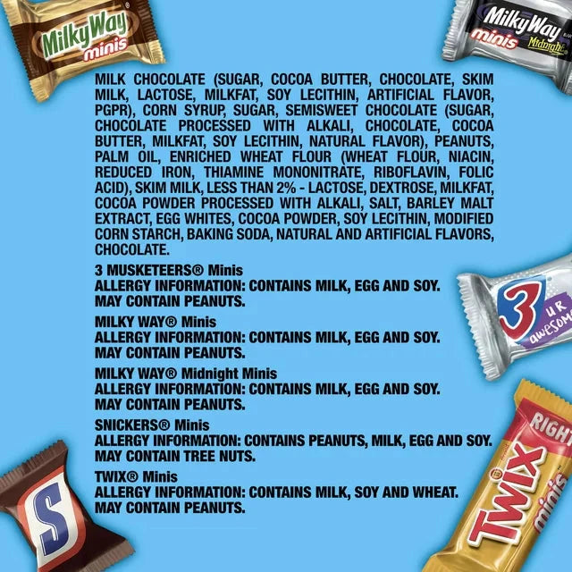 Snickers, Twix, Milky Way & More Assorted Chocolate Candy Bar - 50 Ct - Amado Deals - wholesale and distributors with free shipping in United States